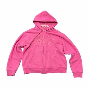 Y2K GAP Pink Zip Up Hoodie Jacket Medium